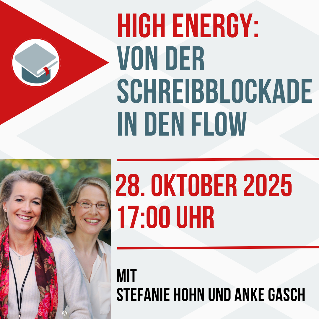 High Energy: Von der Schreibblockade in den Flow