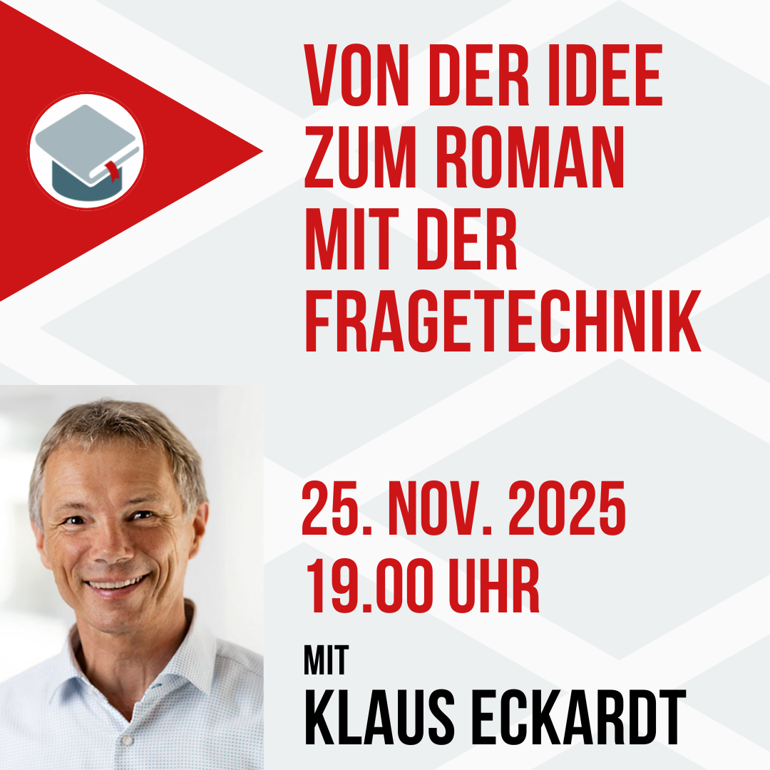 Von der Idee zum Roman mit der Fragetechnik