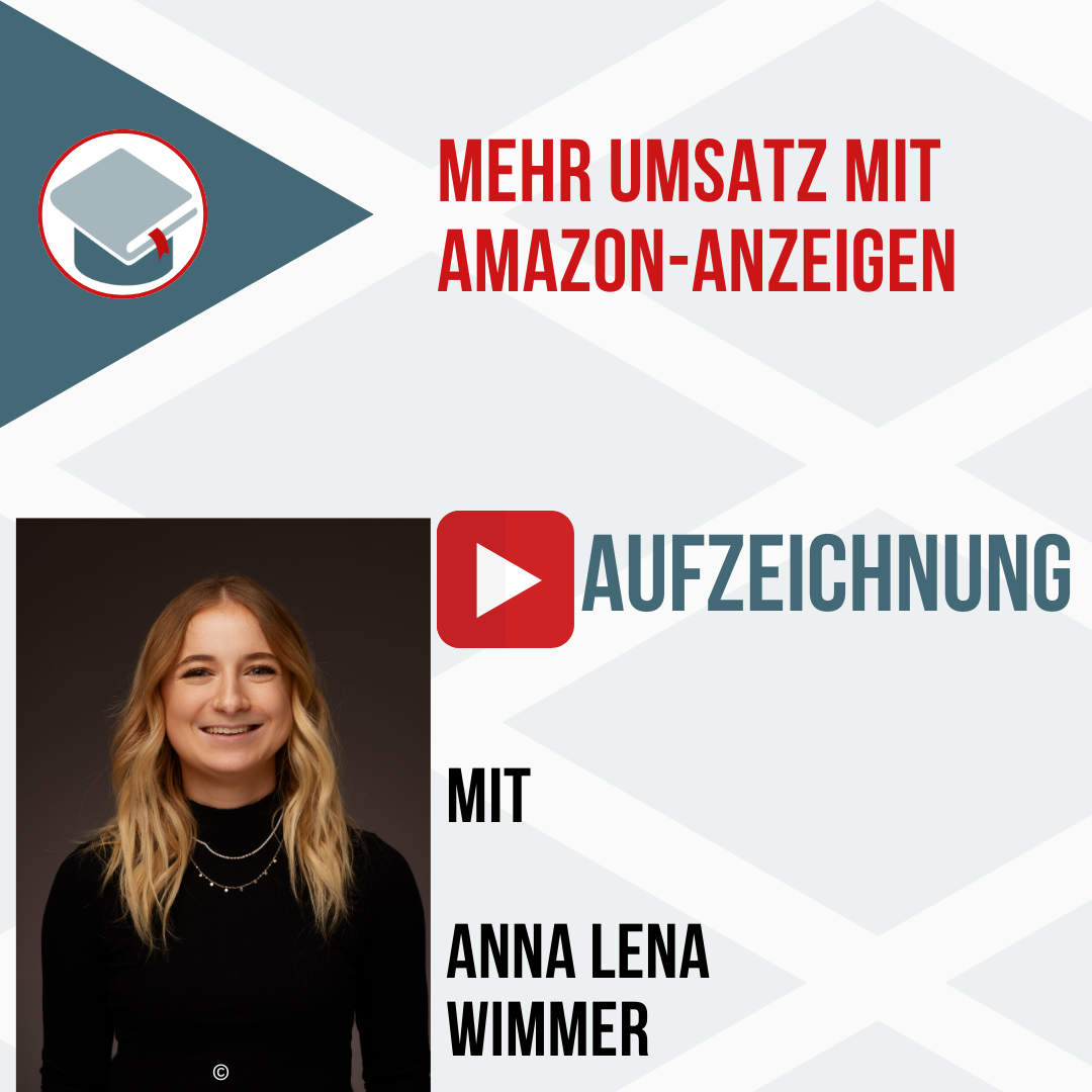 Aufzeichnung: Mehr Buchverkäufe mit Amazon-Ads